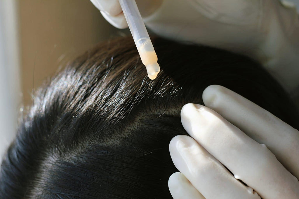 multivitamin serum for hair treatment